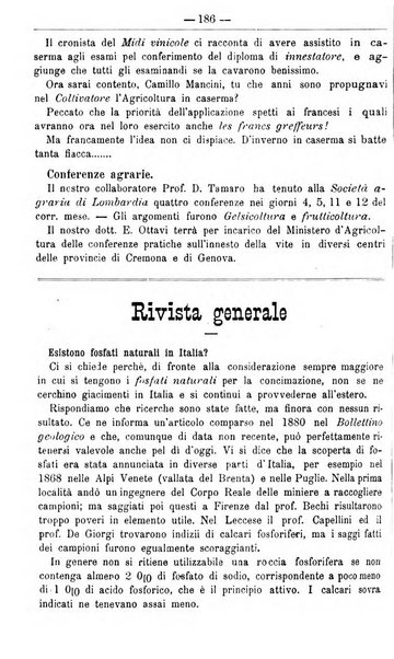 Il coltivatore giornale di agricoltura pratica