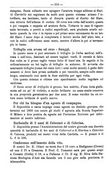 Il coltivatore giornale di agricoltura pratica