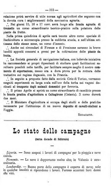 Il coltivatore giornale di agricoltura pratica