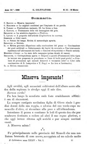 Il coltivatore giornale di agricoltura pratica