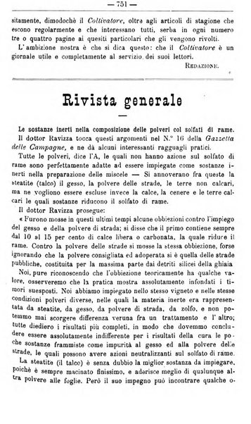 Il coltivatore giornale di agricoltura pratica