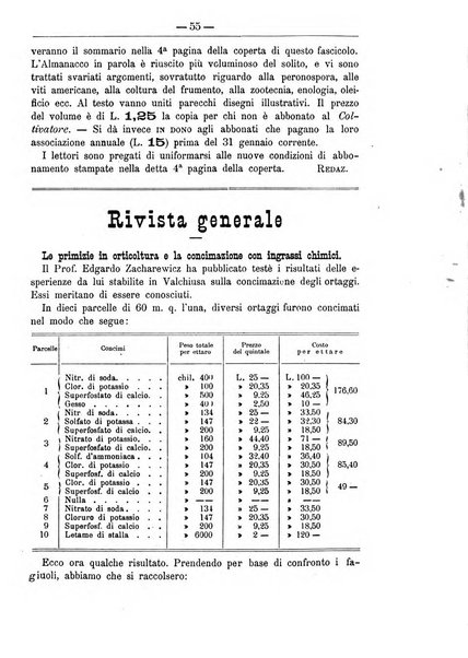 Il coltivatore giornale di agricoltura pratica