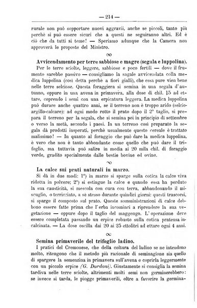 Il coltivatore giornale di agricoltura pratica