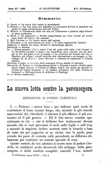 Il coltivatore giornale di agricoltura pratica