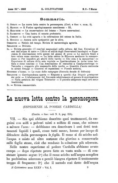 Il coltivatore giornale di agricoltura pratica