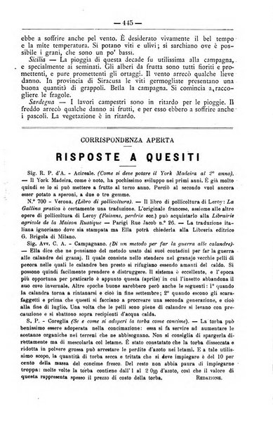 Il coltivatore giornale di agricoltura pratica