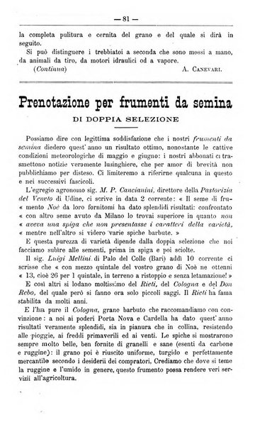 Il coltivatore giornale di agricoltura pratica