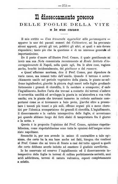 Il coltivatore giornale di agricoltura pratica