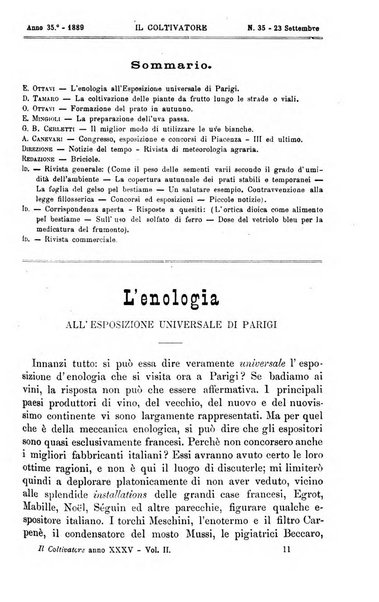 Il coltivatore giornale di agricoltura pratica