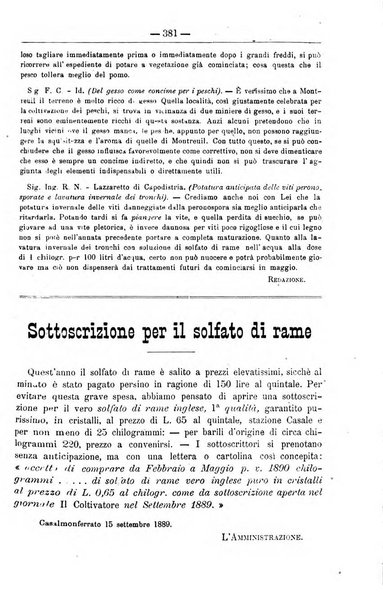 Il coltivatore giornale di agricoltura pratica