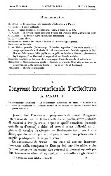 Il coltivatore giornale di agricoltura pratica