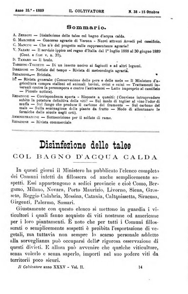 Il coltivatore giornale di agricoltura pratica