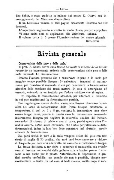 Il coltivatore giornale di agricoltura pratica