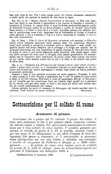 Il coltivatore giornale di agricoltura pratica