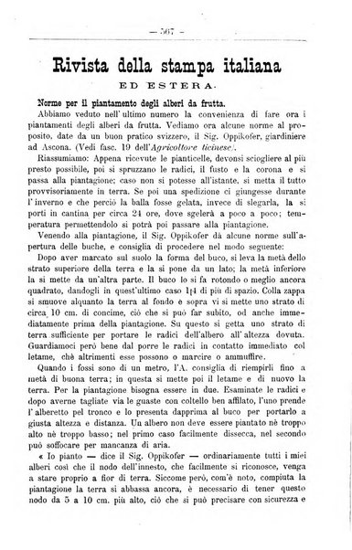 Il coltivatore giornale di agricoltura pratica