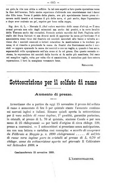 Il coltivatore giornale di agricoltura pratica