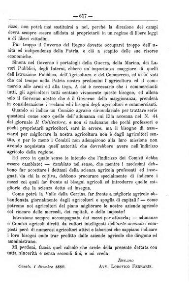 Il coltivatore giornale di agricoltura pratica