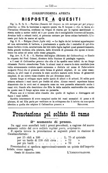 Il coltivatore giornale di agricoltura pratica