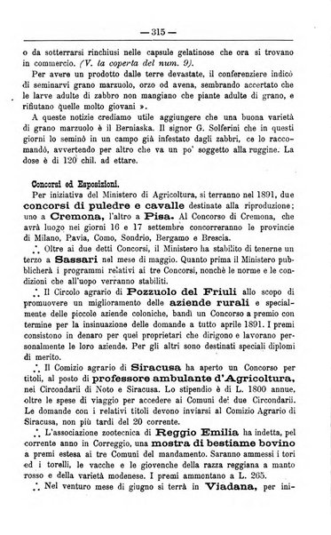 Il coltivatore giornale di agricoltura pratica