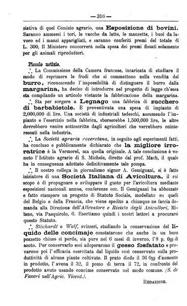 Il coltivatore giornale di agricoltura pratica