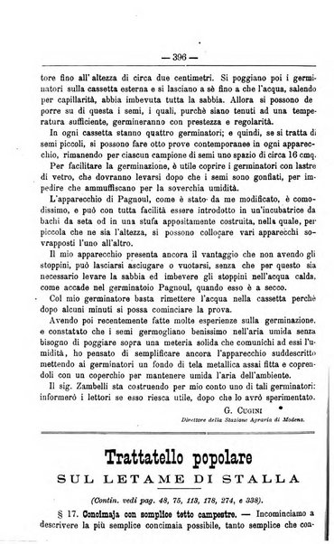 Il coltivatore giornale di agricoltura pratica