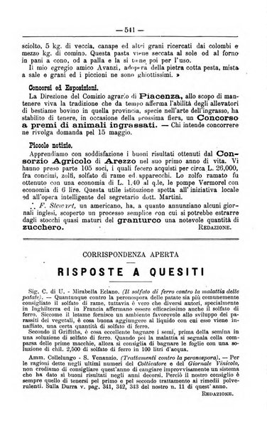 Il coltivatore giornale di agricoltura pratica