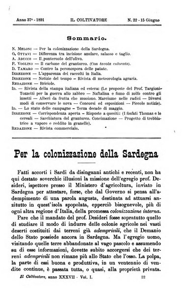 Il coltivatore giornale di agricoltura pratica