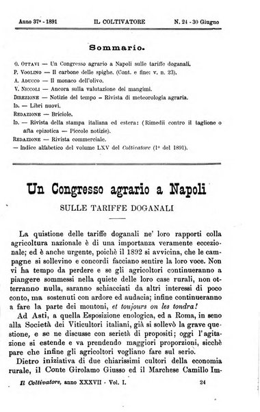 Il coltivatore giornale di agricoltura pratica