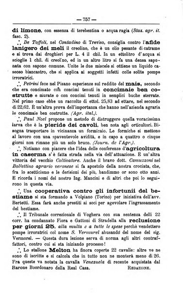 Il coltivatore giornale di agricoltura pratica