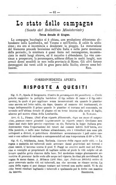 Il coltivatore giornale di agricoltura pratica