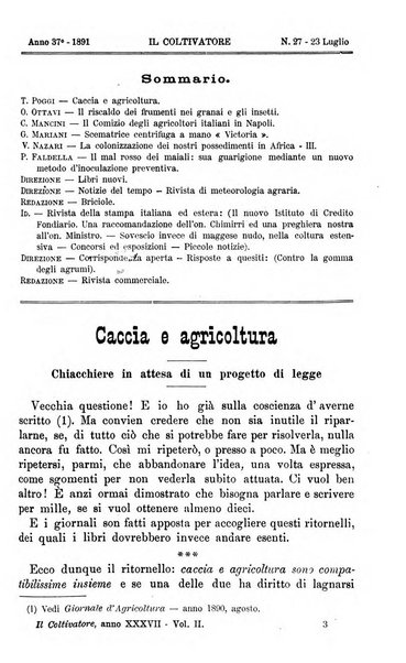 Il coltivatore giornale di agricoltura pratica