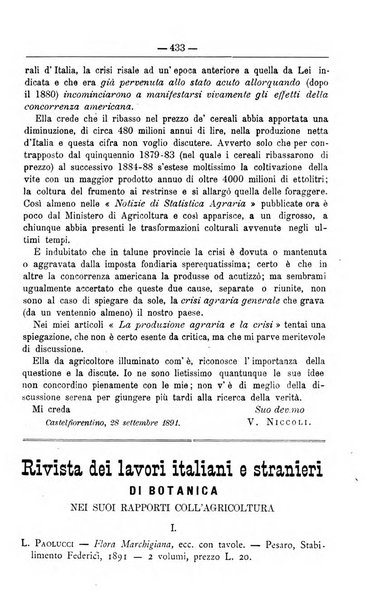 Il coltivatore giornale di agricoltura pratica