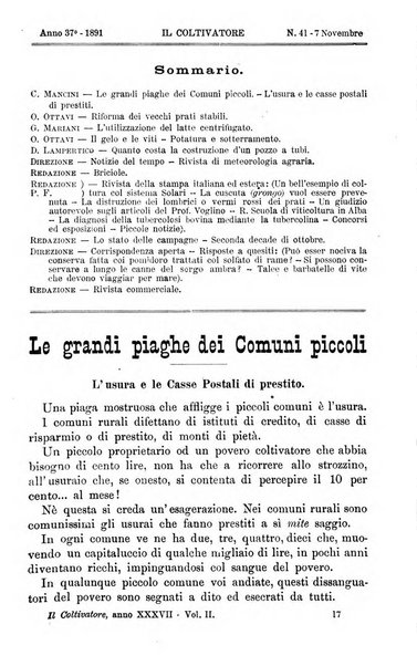 Il coltivatore giornale di agricoltura pratica