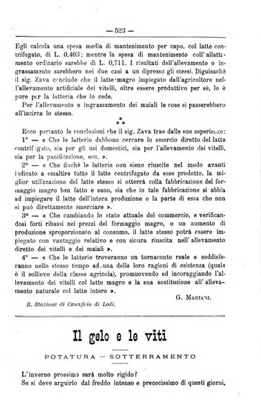 Il coltivatore giornale di agricoltura pratica