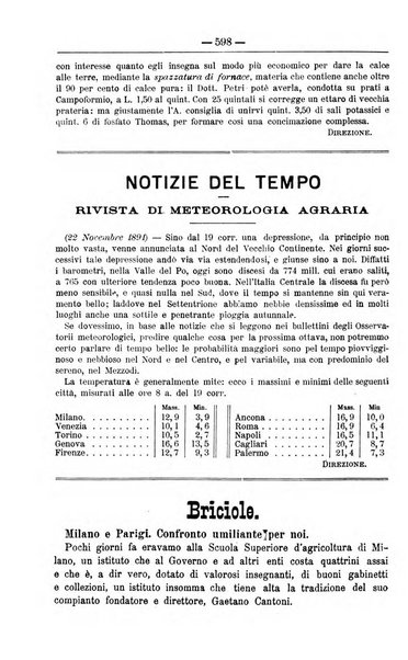 Il coltivatore giornale di agricoltura pratica