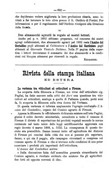 Il coltivatore giornale di agricoltura pratica