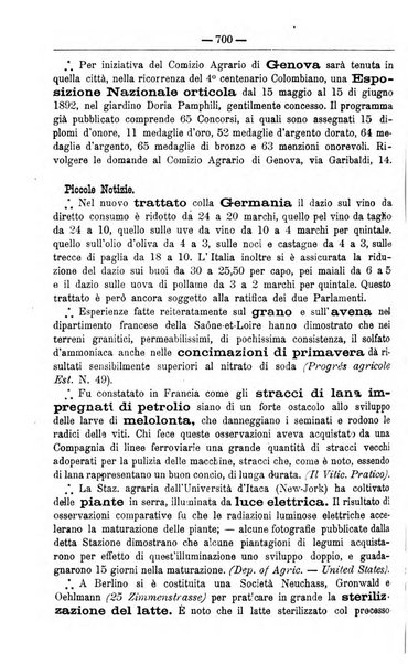 Il coltivatore giornale di agricoltura pratica