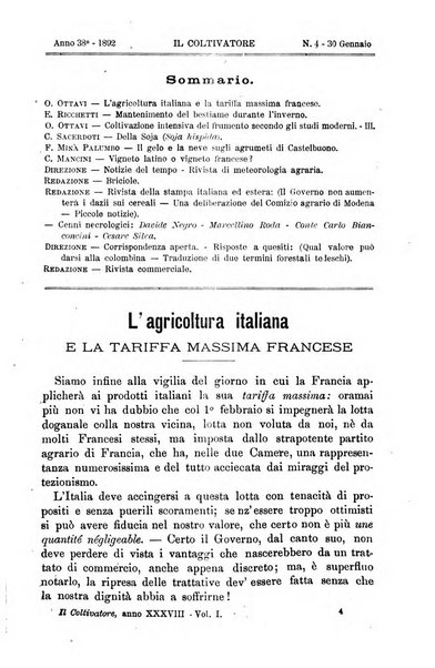 Il coltivatore giornale di agricoltura pratica