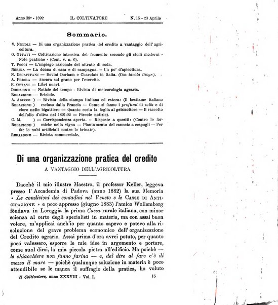 Il coltivatore giornale di agricoltura pratica