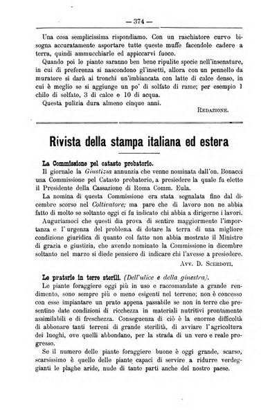 Il coltivatore giornale di agricoltura pratica