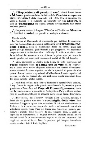 Il coltivatore giornale di agricoltura pratica