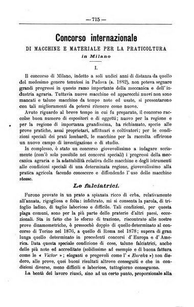 Il coltivatore giornale di agricoltura pratica