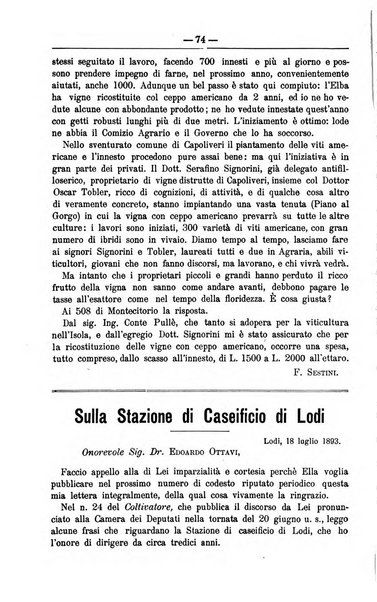 Il coltivatore giornale di agricoltura pratica