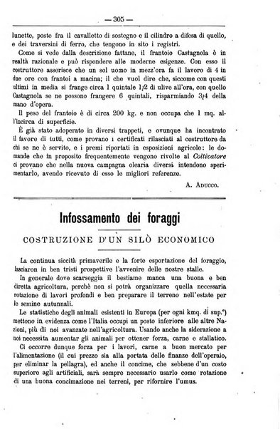 Il coltivatore giornale di agricoltura pratica