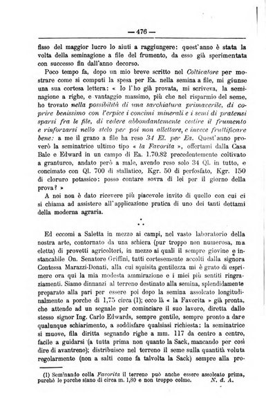 Il coltivatore giornale di agricoltura pratica