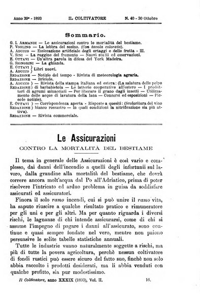 Il coltivatore giornale di agricoltura pratica