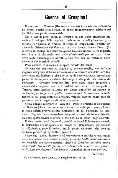 Il coltivatore giornale di agricoltura pratica