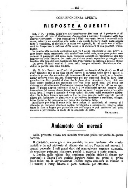 Il coltivatore giornale di agricoltura pratica