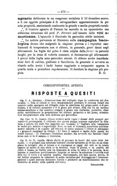 Il coltivatore giornale di agricoltura pratica