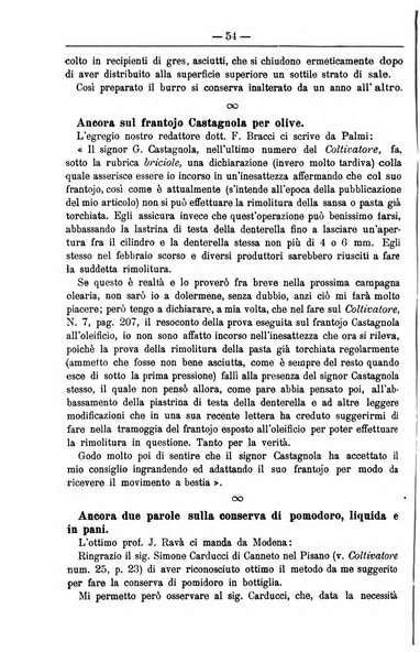 Il coltivatore giornale di agricoltura pratica